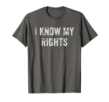 Load image into Gallery viewer, I Know My Rights Shirt | Civil Justice Protest Tee
