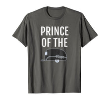 Load image into Gallery viewer, Camping T-Shirt - Prince of the Camp Funny Camper Shirt
