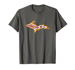 Michigan UP Upper Peninsula Agate Collector T-Shirt