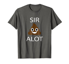 Load image into Gallery viewer, Emoji Shirt Sir Poop Alot Emoji Funny Shirt Poop Emoji Shirt
