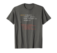 Load image into Gallery viewer, Funny Computer Science Programmer T-Shirt for Coffee Lovers
