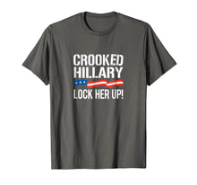 Load image into Gallery viewer, Crooked Hillary - Lock Her Up T-shirt
