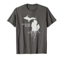 Load image into Gallery viewer, Michigan Roots State Map T-Shirt
