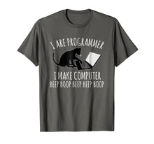 Load image into Gallery viewer, I Are Programmer I Make Computer Beep Boop T-shirt
