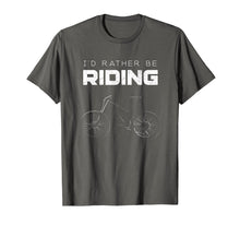 Load image into Gallery viewer, I&#39;d Rather Be Riding MTB Shirt -Vintage Mountain Bike Shirt
