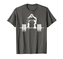 Load image into Gallery viewer, Weightlifting Gym angry gorilla shirt - Fitness gorilla tee

