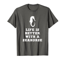 Load image into Gallery viewer, Life Is Better With A Seahorse Lover Gift T-Shirt
