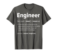 Load image into Gallery viewer, Engineer Definition Funny Engineering T-shirt Gifts
