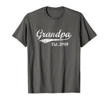 Load image into Gallery viewer, Mens Vintage Grandpa Est. 2019 New Grandfather T-Shirt

