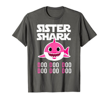 Load image into Gallery viewer, Sister Shark T-shirt Doo Doo Doo - Matching Family Outfits
