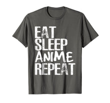 Load image into Gallery viewer, Eat Sleep Anime Repeat Shirt Funny Anime Binge t-shirt
