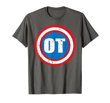 Load image into Gallery viewer, Captain OT Shield Occupational Therapy- OT OTA T Shirt
