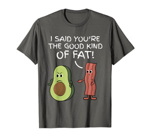 Funny Avocado Bacon Cute Couples T-Shirt Gifts