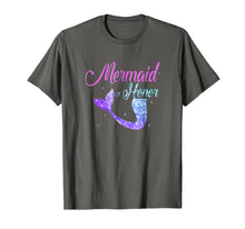 Load image into Gallery viewer, Mermaid Of Honor Maid Bridesmaid Tshirt Mother&#39;s Day Gift

