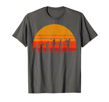 Load image into Gallery viewer, Evolution Golf Shirt Golfer Funny Retro T shirt Gilt
