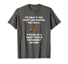 Load image into Gallery viewer, Viola T-Shirt Gift - Funny Viola Player Smart

