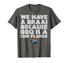 Load image into Gallery viewer, Braai T Shirt Funny South Africa Family BBQ Gift
