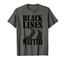 Load image into Gallery viewer, Drag Racing Gift for Race Lover Apparel Black Lines Shirt
