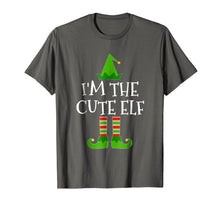 Load image into Gallery viewer, I'm The Cute Elf Matching Family Group Christmas T Shirt
