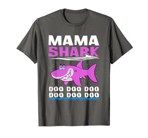 Mama Shark Doo Doo Doo Family Shirt Cute Funny Gifts