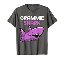 Load image into Gallery viewer, Grammie Shark Funny Family Gift Mother&#39;s Day T-Shirt
