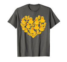 Load image into Gallery viewer, Rubber Duck Shirt Love &amp; Heart for Men &amp; Women as Quack Gift
