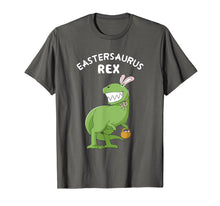 Load image into Gallery viewer, Eastersaurus Rex T-Shirt Easter Easter Bunny Dinosaur Shirt
