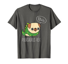 Load image into Gallery viewer, Pug Halloween Shirt Pugasaurus Rex Pug Dog Costume
