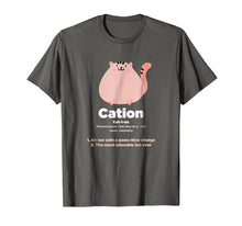 Load image into Gallery viewer, Cation - Funny Cat Ion Science Pun T-Shirt

