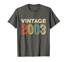 Load image into Gallery viewer, Retro Vintage 2003 Shirt 16th Birthday Gift Ideas Girls Boys
