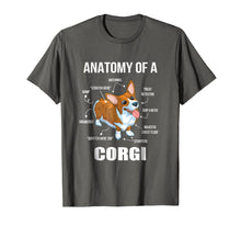 Load image into Gallery viewer, Anatomy of a Corgi T-Shirt Funny Dog Shirt
