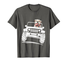 Load image into Gallery viewer, Bulldog Driving Jeep T-Shirt OffRoad Lovers Gift
