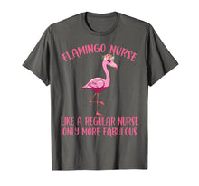 Load image into Gallery viewer, Pink Flamingo Nurse Shirt - Funny Flamingo Shirts
