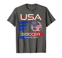 Load image into Gallery viewer, Soccer 2019 USA Womens Tshirt | France tournament shirt
