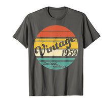 Load image into Gallery viewer, 60th Birthday Shirt Vintage 1959 Classic Funny Gift  T-Shirt
