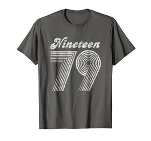 CuteComfy 40th Birthday Gift Nineteen 79 1979 Shirt