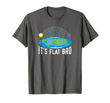 Load image into Gallery viewer, It's Flat Earth Bro Funny T-Shirt Planet Tee Shirt
