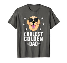 Load image into Gallery viewer, Coolest Golden Dad T-Shirt for Men Retriever New Dog Owner
