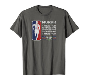 Memorial Day Murph Warrior Gym Cross Fitness Wod T-Shirt