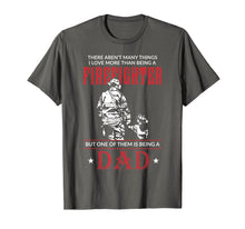 Load image into Gallery viewer, Mens Firefighter Dad &amp; Son T Shirt Daddy Father&#39;s Day Christmas
