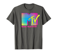 Load image into Gallery viewer, MTV Logo Fluorescent Colors Graphic T-Shirt
