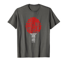 Load image into Gallery viewer, Table tennis word cloud t-shirt
