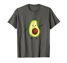 Load image into Gallery viewer, Avocado Smiling T-Shirt Best Gift for Vegans &amp; Dieters

