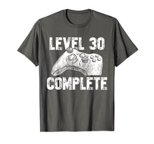 Load image into Gallery viewer, Level 30 Complete Funny Gift 30th Birthday Shirt
