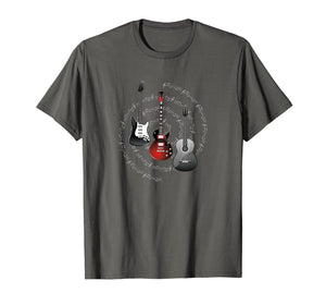Electric Guitars Themed T-Shirt