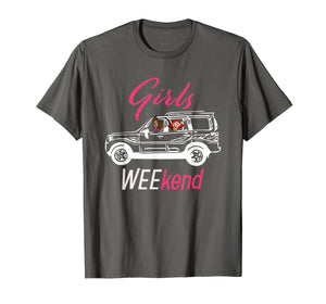 Girls WEEkend Road Trip Vacation T Shirt