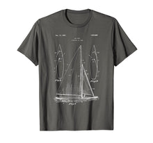 Load image into Gallery viewer, Vintage Sailboat Design Shirt - Old Ocean Boat Sailing Tee
