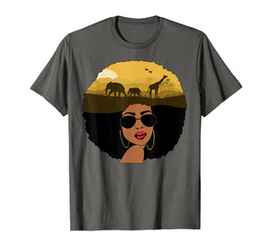 African Queen African American T Shirts for Women