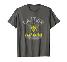 Load image into Gallery viewer, Mens Beekeeper T-Shirt Caution Beekeeping Funny Bee Lover Gift
