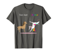 Load image into Gallery viewer, Your Aunt My Aunt Unicorn T-shirt funny gift for kids
